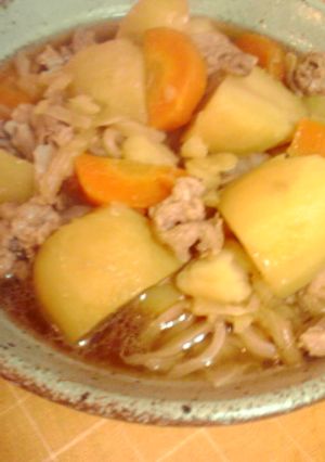 ５分で染みウマ♪圧力鍋で肉じゃが-レシピのメイン写真