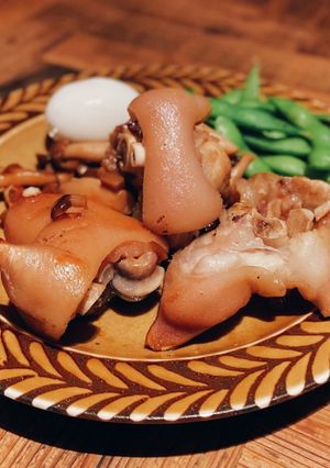 炊飯器で放置!豚足の甘酢煮-レシピのメイン写真