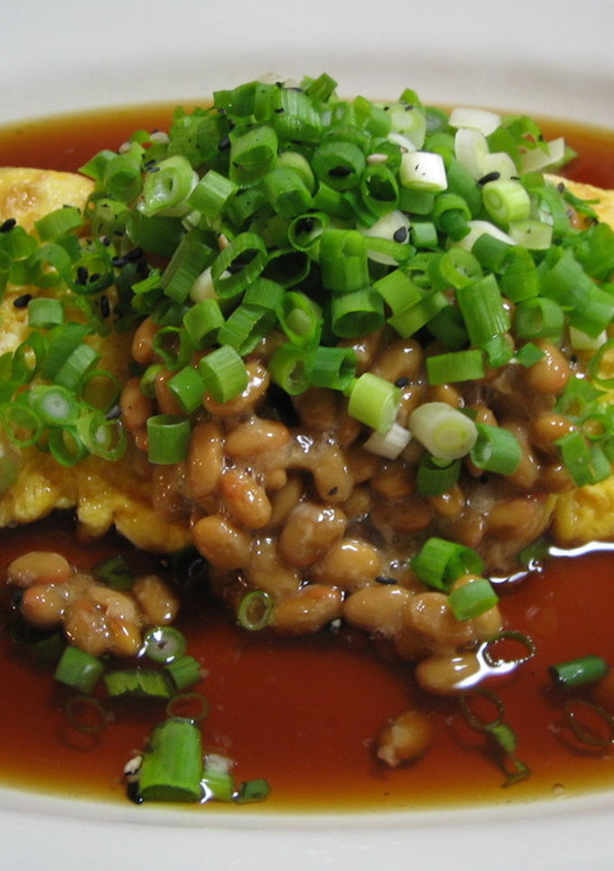 納豆オムレツ-レシピのメイン写真