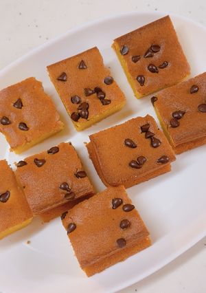 かぼちゃケーキ(17cmスクエア型)-レシピのメイン写真