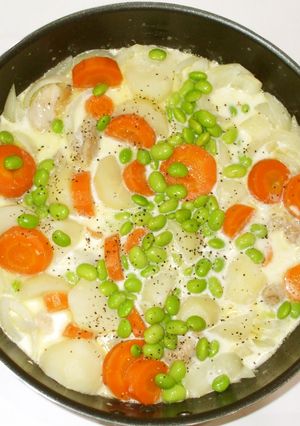 ホワイトシチュー♪あるもので簡単漢方薬膳-レシピのメイン写真