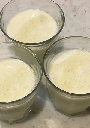 冷凍フルーツで ヨーグルトドリンク☆-レシピのメイン写真
