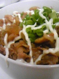 簡単♡豚の照り焼きマヨネーズ丼-レシピのメイン写真