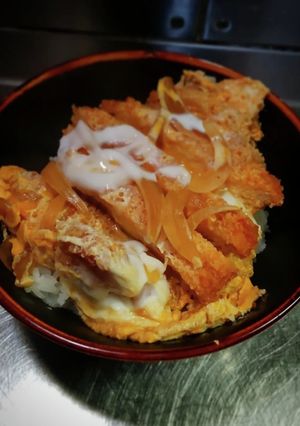 何かヘルシー？鶏カツ丼❨(@≧↺≦@)❩-レシピのメイン写真
