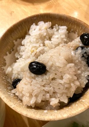 鍋でおこわご飯を炊きます-レシピのメイン写真