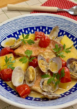 冷凍赤魚でも美味しく♡アクアパッツァ♪-レシピのメイン写真