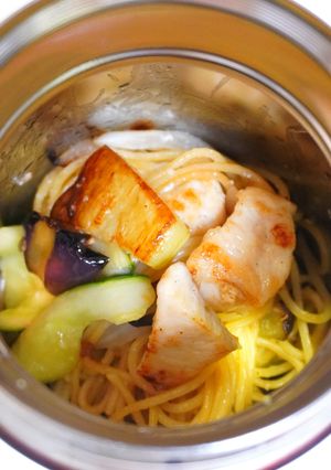 さわやかな辛みハラペーニョと夏野菜パスタ-レシピのメイン写真