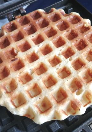 【おうち時間】しゃぶ葉っぽいワッフル生地-レシピのメイン写真