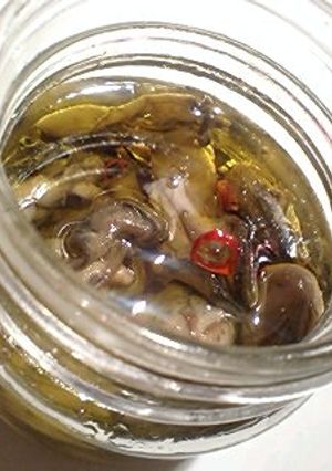 ★カキのオリーブオイルづけ★-レシピのメイン写真