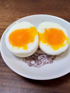 半熟ゆで卵-レシピのメイン写真