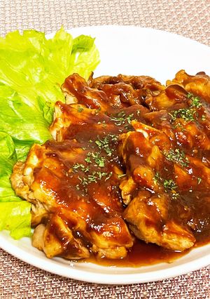 鶏肉のバーベキューソース-レシピのメイン写真