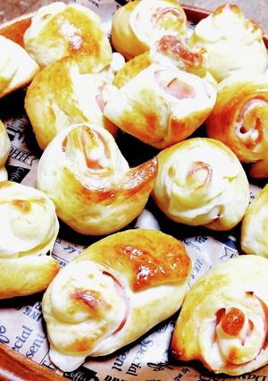 ずぼらなぷちハムチーズパン-レシピのメイン写真