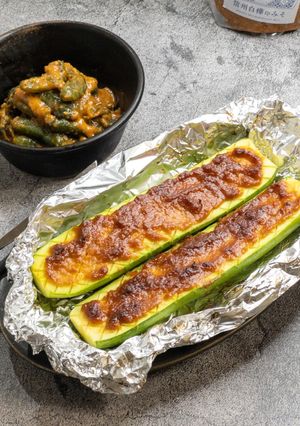 エホバク韓国ズッキーニの味噌グリル焼き-レシピのメイン写真