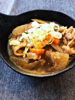 もつ煮風煮込み-レシピのメイン写真