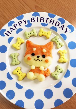 犬用ケーキ　柴犬♡-レシピのメイン写真