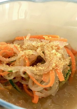 レシピ投稿祭り　ヘルシー麺風サラダ-レシピのメイン写真