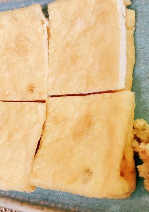簡単♡焼くだけ!パリパリ油揚げ-レシピのメイン写真