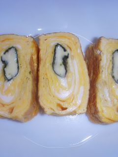 チーズの海苔巻き卵焼き(お弁当)-レシピのメイン写真
