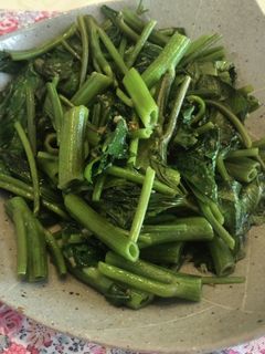 空芯菜のニンニク炒め-レシピのメイン写真