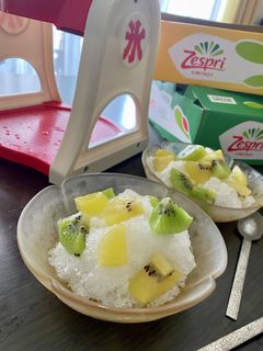 夏のキウイかき氷-レシピのメイン写真