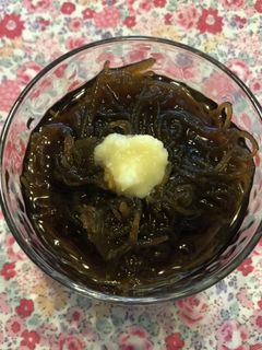 沖縄産、太もずく素麺-レシピのメイン写真