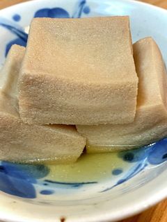 茅乃舎だし 絶品!高野豆腐の煮物★小鉢-レシピのメイン写真