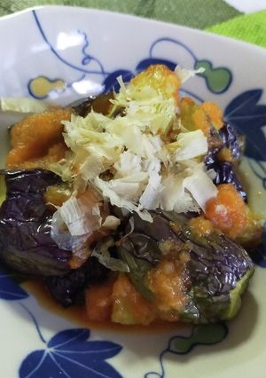 無限！茄子のもみじおろしあえ♪-レシピのメイン写真