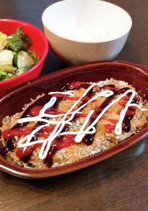 ミンチカツ風グラタン-レシピのメイン写真