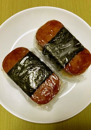 MrsWongちのスパムにぎり-レシピのメイン写真