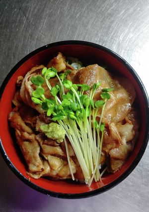 豚肉の蒲焼き丼-レシピのメイン写真