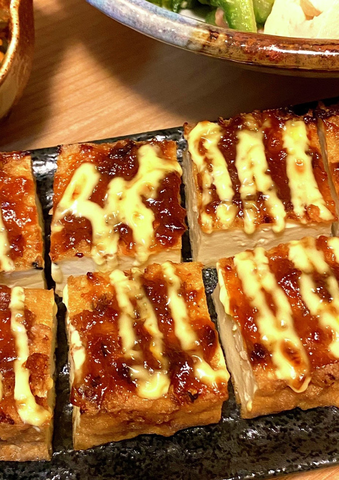 あと１品！　厚揚げの甘味噌マヨネーズ焼き-レシピのメイン写真