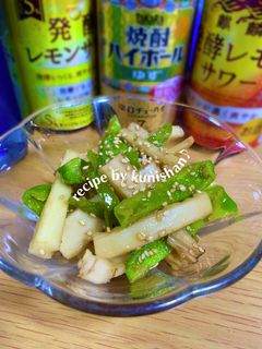 レンコンとピーマンのピリ辛炒め♪-レシピのメイン写真