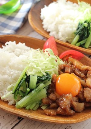 ご飯がススム！豚バラ肉の甘辛丼-レシピのメイン写真