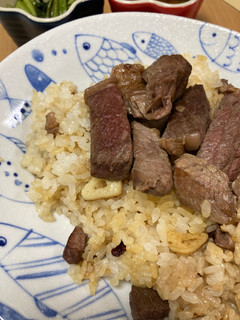 ピリ辛ステーキチャーハン-レシピのメイン写真