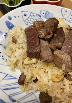ピリ辛ステーキチャーハン-レシピのメイン写真