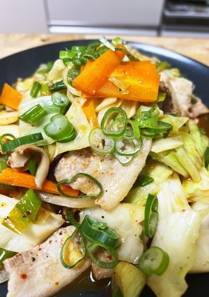 お野菜たっぷり！豚肉もりもり！キムチ炒め-レシピのメイン写真