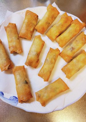 時短！簡単！具を炒めない美味しい春巻き-レシピのメイン写真
