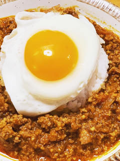フライパンで簡単!無水キーマカレー-レシピのメイン写真