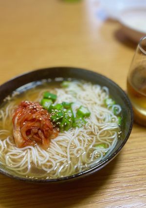 冷麺風素麺-レシピのメイン写真