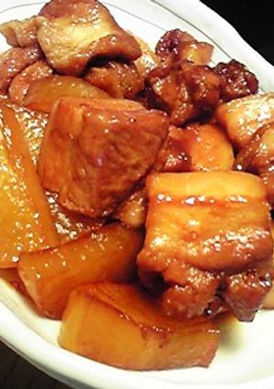 ★豚の角煮❤大根＆薄揚げ入り★-レシピのメイン写真