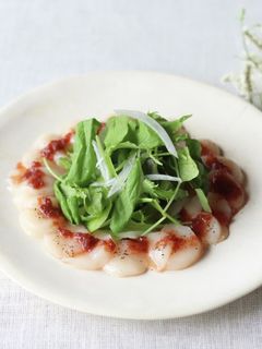 《ルビィ》で、帆立のカルパッチョ-レシピのメイン写真