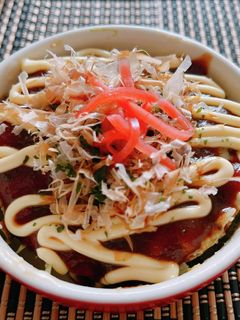 ☆レンジで簡単!オートミールお好み焼き☆-レシピのメイン写真