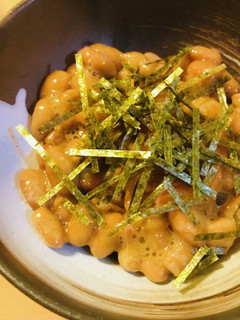 毎日の納豆●さっぱり梅肉海苔納豆-レシピのメイン写真