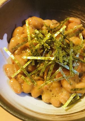 毎日の納豆●さっぱり梅肉海苔納豆-レシピのメイン写真