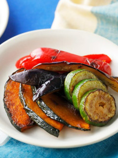 簡単!夏野菜のレモン醤油焼き-レシピのメイン写真