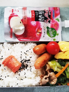 野菜炒め弁当(8.22)-レシピのメイン写真