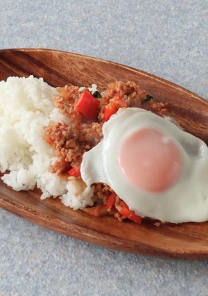 バジル香る　ガパオごはん【ＪＡ福井県】-レシピのメイン写真
