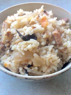 おでんの残りで 炊き込みご飯-レシピのメイン写真