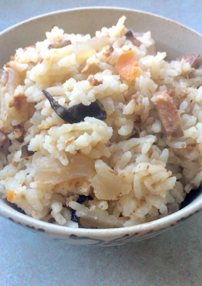 おでんの残りで 炊き込みご飯-レシピのメイン写真