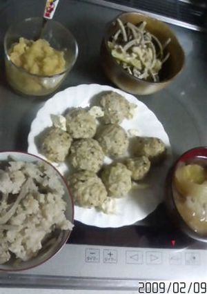 残りもの☆簡単ヘルシー鶏団子-レシピのメイン写真